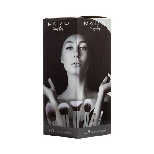 Maiko - Set de 9 brochas Luxury Grey