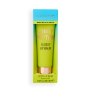 Makeup Revolution - Bálsamo labial con brillo Juicy Peptide - Mint Mojito Green