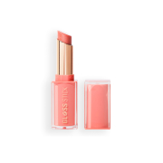 Makeup Revolution - Barra de labios Pout Lip Gloss Stick - Shimmer Peach Sorbet Nude