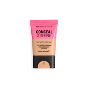 Makeup Revolution - Base de maquillaje Conceal & Define Soft Matte - F5NW