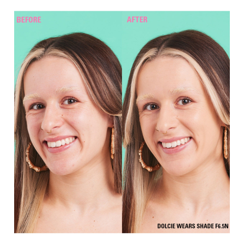 Makeup Revolution - Base de maquillaje Conceal & Define Soft Matte - F6.5N