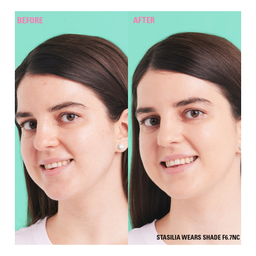 Makeup Revolution - Base de maquillaje Conceal & Define Soft Matte - F6.7NC