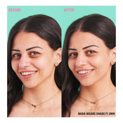 Makeup Revolution - Base de maquillaje Conceal & Define Soft Matte - F7.2NW