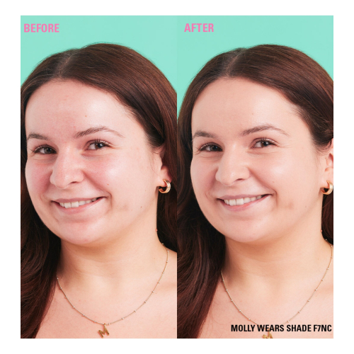 Makeup Revolution - Base de maquillaje Conceal & Define Soft Matte - F7NC