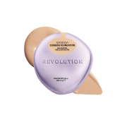 Makeup Revolution - Base de maquillaje en cushion Superdewy - Fair Neutral
