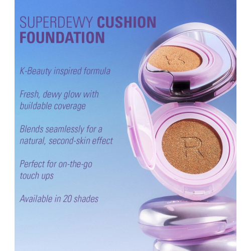 Makeup Revolution - Base de maquillaje en cushion Superdewy - Fair Neutral