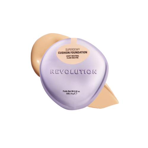 Makeup Revolution - Base de maquillaje en cushion Superdewy - Light Neutral