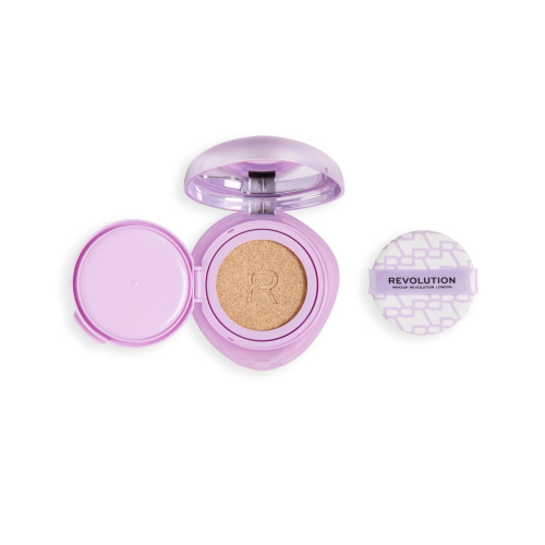 Makeup Revolution - Base de maquillaje en cushion Superdewy - Light Neutral Warm