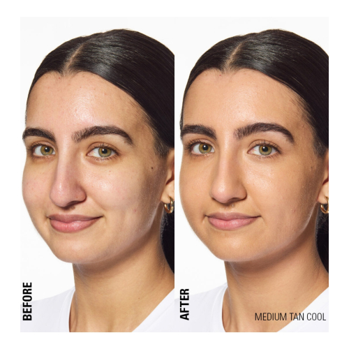 Makeup Revolution - Base de maquillaje en cushion Superdewy - Medium Tan Cool