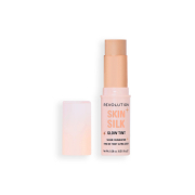 Makeup Revolution - Base de maquillaje en stick Skin Silk Glow Tint Sheer Foundation - Fair Neutral Cool