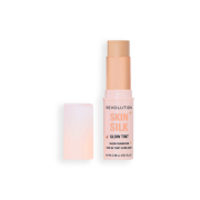 Makeup Revolution - Base de maquillaje en stick Skin Silk Glow Tint Sheer Foundation - Light Neutral