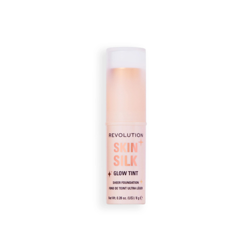Makeup Revolution - Base de maquillaje en stick Skin Silk Glow Tint Sheer Foundation - Light Neutral