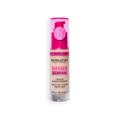Makeup Revolution - Base de maquillaje Superfix 16H Blur - F0.5C