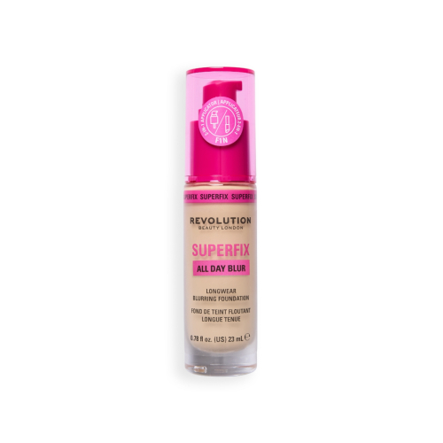 Makeup Revolution - Base de maquillaje Superfix 16H Blur - F1N
