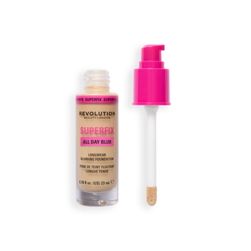 Makeup Revolution - Base de maquillaje Superfix 16H Blur - F2.5NC