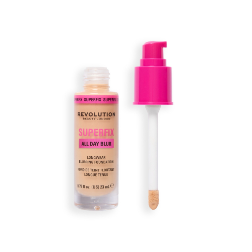 Makeup Revolution - Base de maquillaje Superfix 16H Blur - F6N