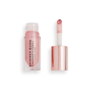 Makeup Revolution - Brillo de labios con Shimmer Bomb - Shimmer Nude