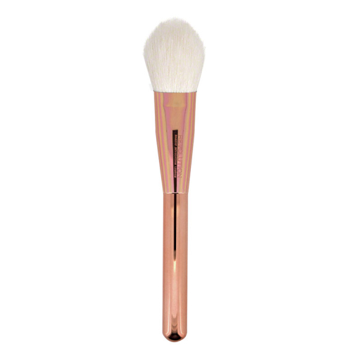 Makeup Revolution - Brocha colorete Ultra Metals  Sculpt Blush Brush – F303