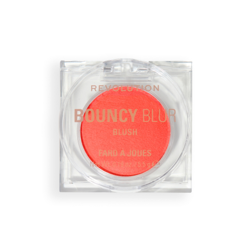 Makeup Revolution - Colorete Cream to Powder Bouncy Blur - Coral Blur Burst