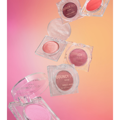 Makeup Revolution - Colorete Cream to Powder Bouncy Blur - Coral Blur Burst