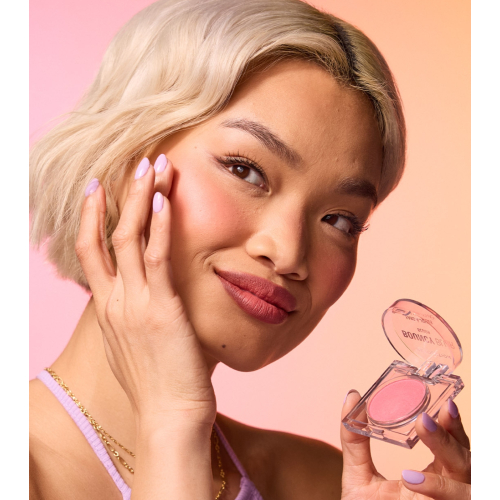 Makeup Revolution - Colorete Cream to Powder Bouncy Blur - Light as a Cloud Peachy Pink