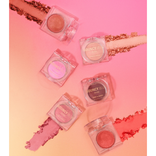 Makeup Revolution - Colorete Cream to Powder Bouncy Blur - Light as a Cloud Peachy Pink