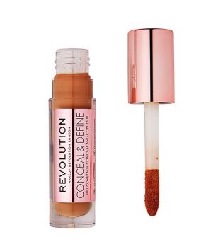 Makeup Revolution - Corrector líquido Conceal & Define - C14