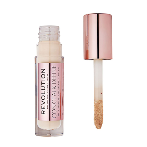 Makeup Revolution - Corrector líquido Conceal & Define - C2