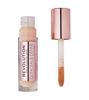 Makeup Revolution - Corrector líquido Conceal & Define - C8