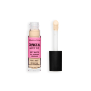 Makeup Revolution - Corrector líquido Conceal & Define Soft Matte - C0.2N