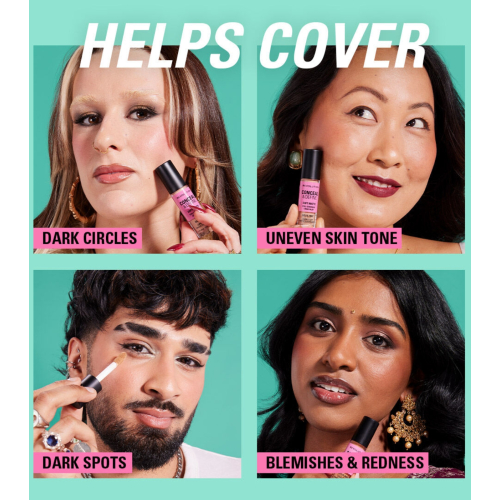 Makeup Revolution - Corrector líquido Conceal & Define Soft Matte - C6N
