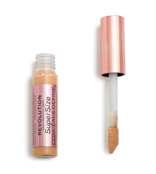 Makeup Revolution - Corrector líquido Conceal & Define SuperSize - C10