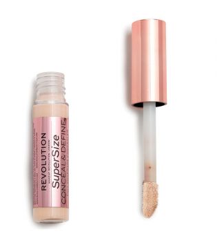 Makeup Revolution - Corrector líquido Conceal & Define SuperSize - C3