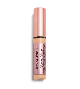 Makeup Revolution - Corrector líquido Conceal & Define SuperSize - C8