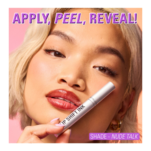 Makeup Revolution - Delineador de labios Lip Shift Ink Peel Off - Nude Talk