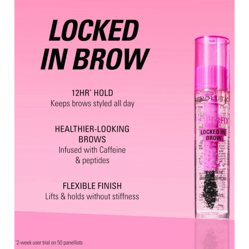 Makeup Revolution - Fijador de cejas Superfix Locked in Brow