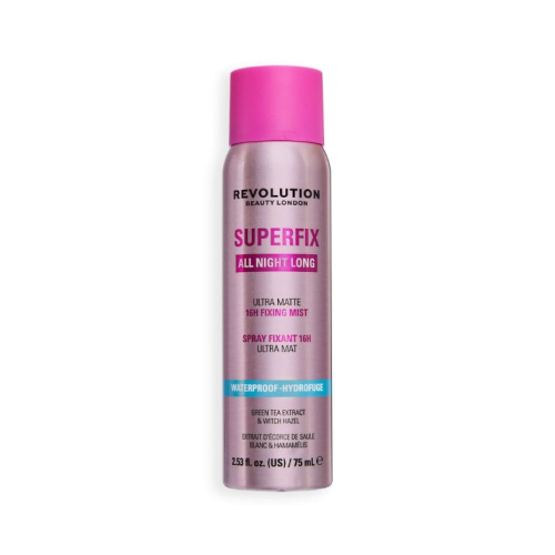 Makeup Revolution - Fijador de maquillaje en spray Superfix All Night Long Waterproof