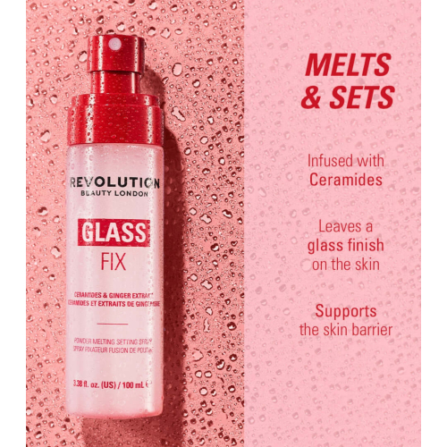 Makeup Revolution - Fijador de maquillaje Glass Fix
