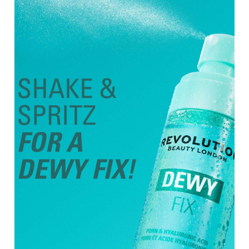Makeup Revolution - Fijador del maquillaje hidratante Dewy Fix