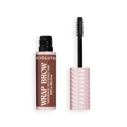 Makeup Revolution - Gel para cejas Wrap Brow - Dark Brown