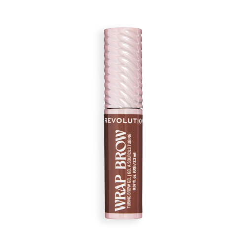 Makeup Revolution - Gel para cejas Wrap Brow - Dark Brown