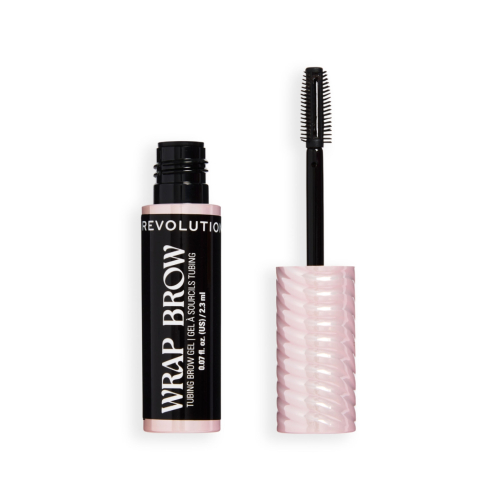 Makeup Revolution - Gel para cejas Wrap Brow - Ebony Black