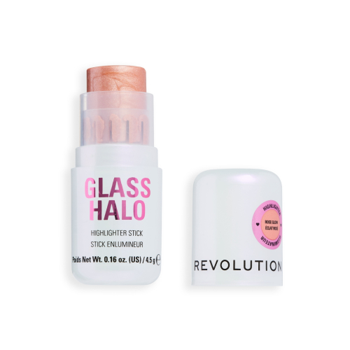 Makeup Revolution - Iluminador Jelly Glass Halo - Rose Glow