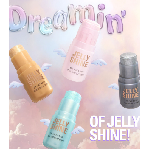 Makeup Revolution - Iluminador Jelly Shine Shadow and Highlight Stick - Mermaid Green