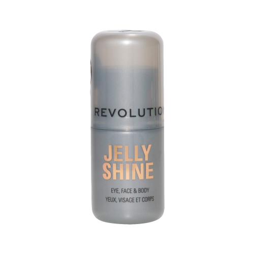 Makeup Revolution - Iluminador Jelly Shine Shadow and Highlight Stick - Silver Moonlight