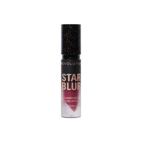 Makeup Revolution - Labial líquido mate con shimmer Star Blur - Crimson Envy