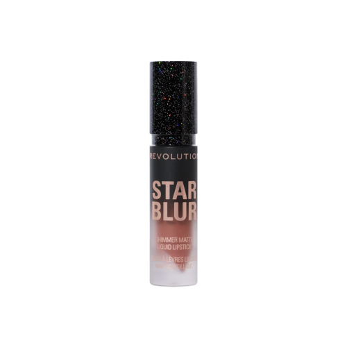 Makeup Revolution - Labial líquido mate con shimmer Star Blur - Frosted Petal