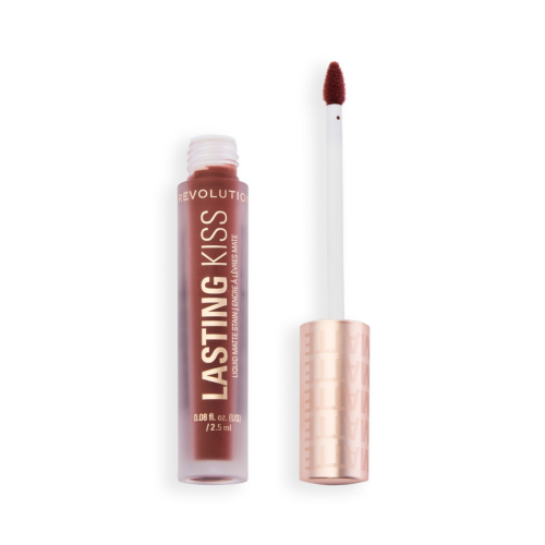 Makeup Revolution - Labial líquido mate Lasting Kiss - Cupid Red