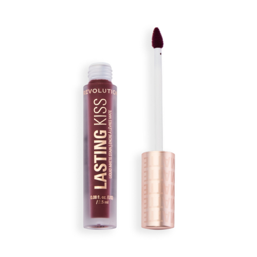 Makeup Revolution - Labial líquido mate Lasting Kiss - Drama Pink