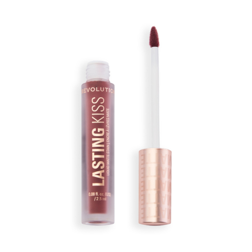 Makeup Revolution - Labial líquido mate Lasting Kiss - Sultry Mauve
